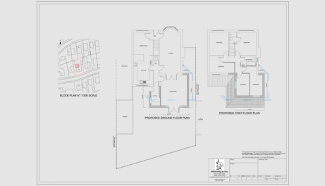 single storey drawing